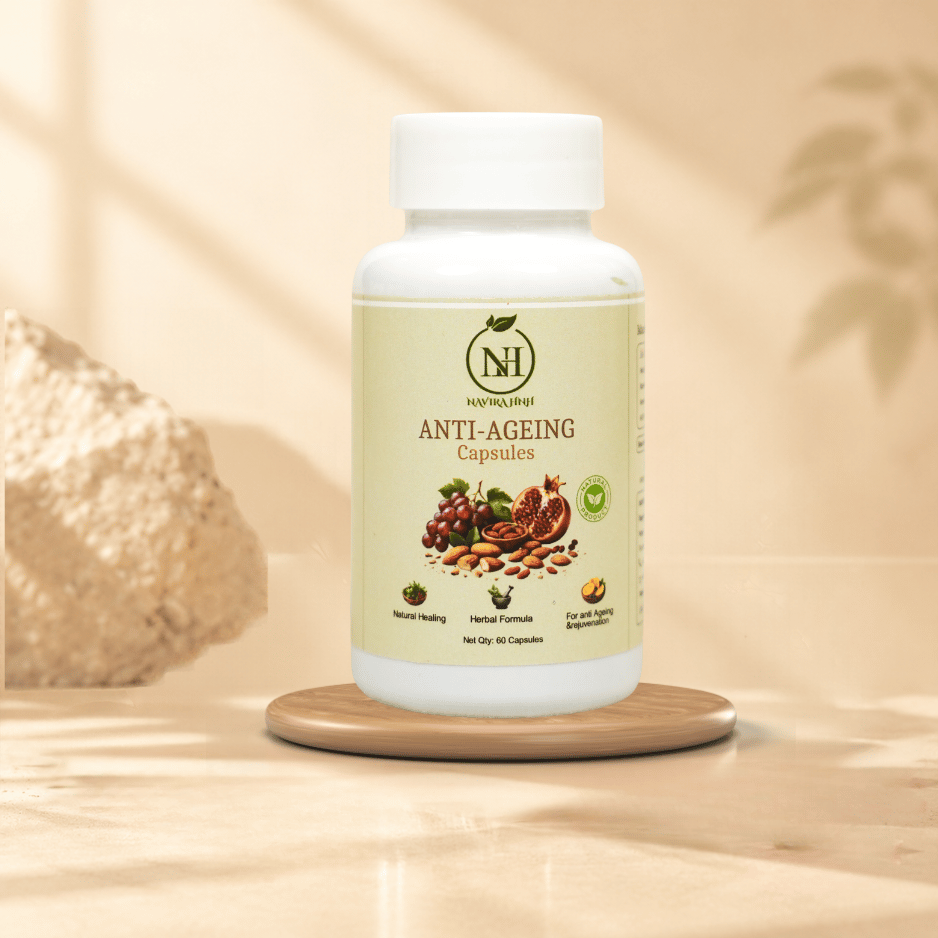 Navira HNH Anti-Ageing Capsules | Herbal Supplement for Skin Wellness | 60 Capsules